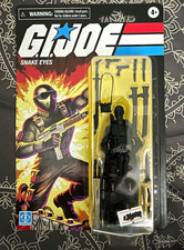 G.I. Joe Snake Eyes retro 3.75 in classified Action Figure Sealed New