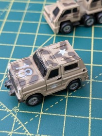 Military Micro Machines Funrise Desert Collection X4 Vehicles