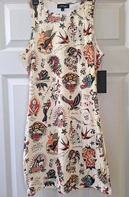 Ed HARDY WOMENS RAZOR BACK DRESS NWT
