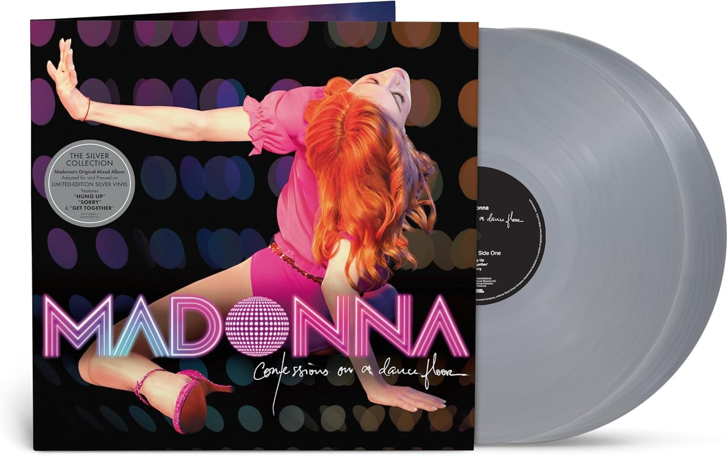 MADONNA Confessions On A Dance Floor Vinyl LP x2 (Silver) NEW & SEALED