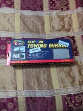 Cipa Mirrors Clip On Towing Mirror 11950 Black