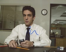 B.J. Novak "The Office" AUTOGRAPH Signed 'Ryan Howard' 8x10 Photo Beckett BAS