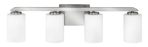 Hinkley Kyra 30" Wide Brushed Nickel 4-Light Bath Light - Picture 8 of 8