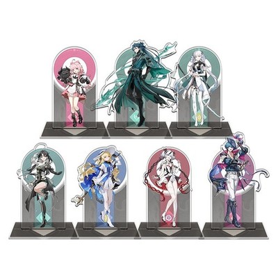 Wuthering Wellen Acryl Ständer Figuren Jiyan Feibi Chun Cosplay Figur Standee