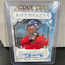 Upper Deck 2023-24 Artifacts Auto Facts Darcy Kuemper Auto #AF-DK Capitals