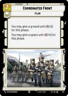 Star Wars Unlimited Coordinated Front (751)