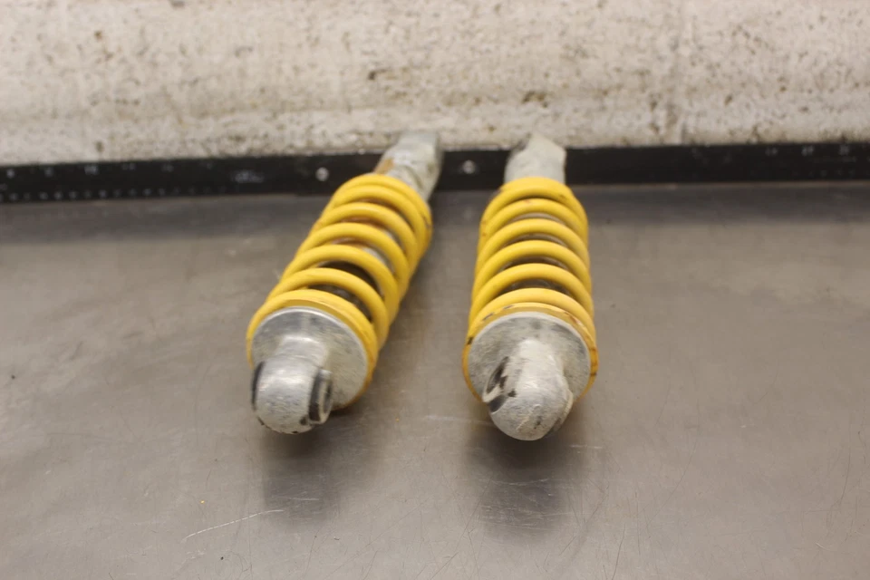 1987 Yamaha Moto 4 YFM350ER FRONT RIGHT LEFT SHOCKS ABSORBERS SUSPENSION P967 Foto 4 de 4