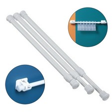 Spring Loaded Tension Rod for Easy Installation Perfect for DIY Projects