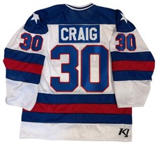 MAGLIA JIM CRAIG 1980 OLYMPICS TEAM USA MIRACLE ON ICE TAGLIA XL