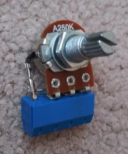 SOLDERLESS Guitar Wiring EZ-INSTALL A250K Tone Pot & Capacitor 2A473J DIY *NEW**