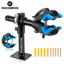 ROCKBROS Bike Repair Stand Bench Wall Mount 360&deg; Rotating Steel Workstand Clamp
