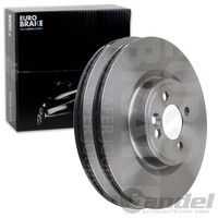 2X Eurobrake Bremsscheiben 316Mm BelÜFtet Vorne Passend FÜR Mini Mini |