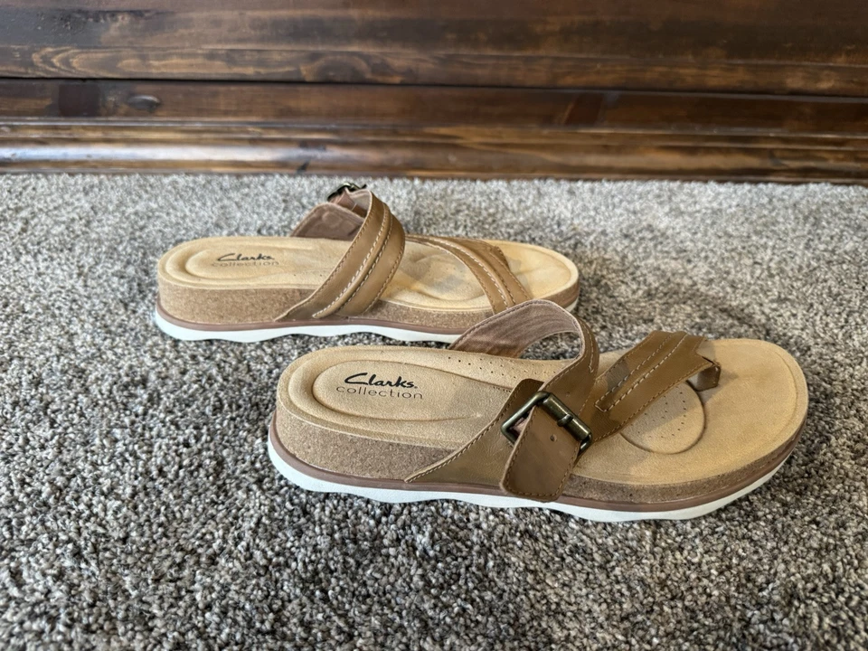 Clark’s Collection Strappy Sandal Women’s 9.5 - Image 3 of 4