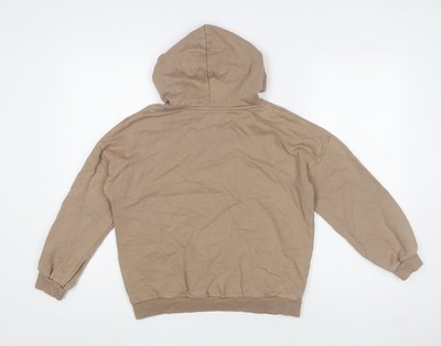 Beigefarbener Pullover Hoodie Jungen UK-Größe 11 12 Jahre Marks and Spencer