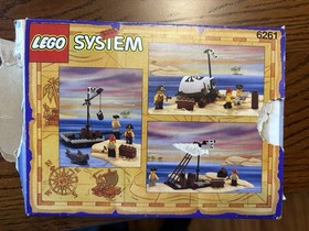 VTG LEGO Pirates Raft Raiders 6261 100% Complete w/Inst & Box ONE OWNER EUC!