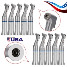 1-10 NSK Style Dental Slow Low Speed Contra Angle Handpiece Latch E-Type Attach