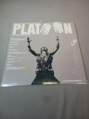 Platoon Soundtrack Vinyl Record LP 1987 VG+ Creedence Smokey Doors Rascals