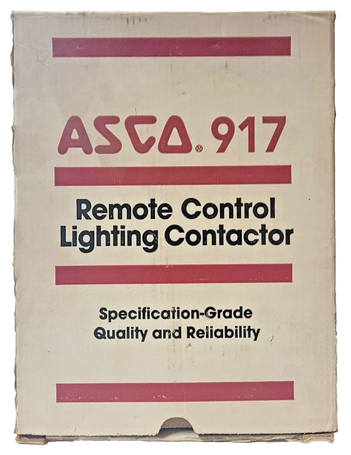 ASCO 91722071 Lighting Contactor 2Pole 20A 277V New/Surplus