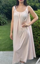 Vintage 2 Piece Lucie Ann USA L Long Nightgown  Bed Jacket Set Peignoir