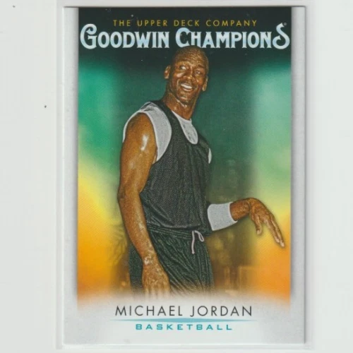 2021 Michael Jordan Upper Deck Goodwin Champions Card#1 Bulls HOF OK yes Bid now