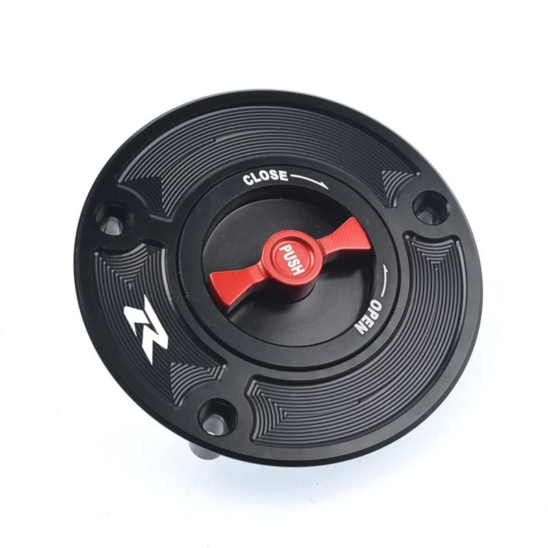 Tapa del tanque de combustible de liberación rápida para Suzuki GSXR600 750 1996-2003 GSXR1000 2001-2002 Foto 2 de 4