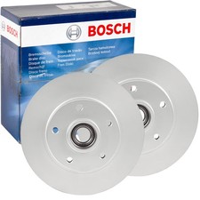 2X BOSCH BREMSSCHEIBEN Ø260mm HINTEN PASSEND FÜR RENAULT MEGANE