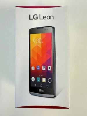 LG  Leon H320 - 8GB - Titan (Ohne Simlock) Smartphone - Bild 1 von 3