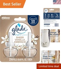 Sheer Vanilla Embrace PlugIns Air Freshener Refills - Essential Oil Set (2-Pack)