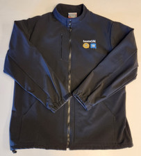 Vtg General Motors Team GM UAW USA Union Made Soft Shell Jacket MENS L LARGE