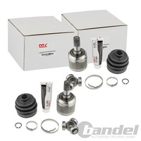 2X NTY Antriebswellengelenk Satz Getriebeseitig Passend FüR Mitsubishi Colt Ecli