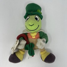 Disney Jiminy Cricket Pinocchio Plush St. Patricks day Stuffed Animal Toy