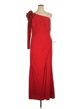 NWT Xscape Women Red Cocktail Dress 16