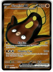 Stunfisk ex 252/217 Ascended Heroes Ultra Rare