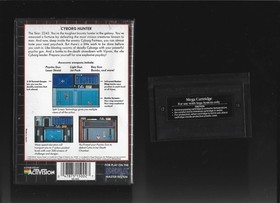 Sega Master System  CYBORG HUNTER   w/Cartridge & Box (CB)