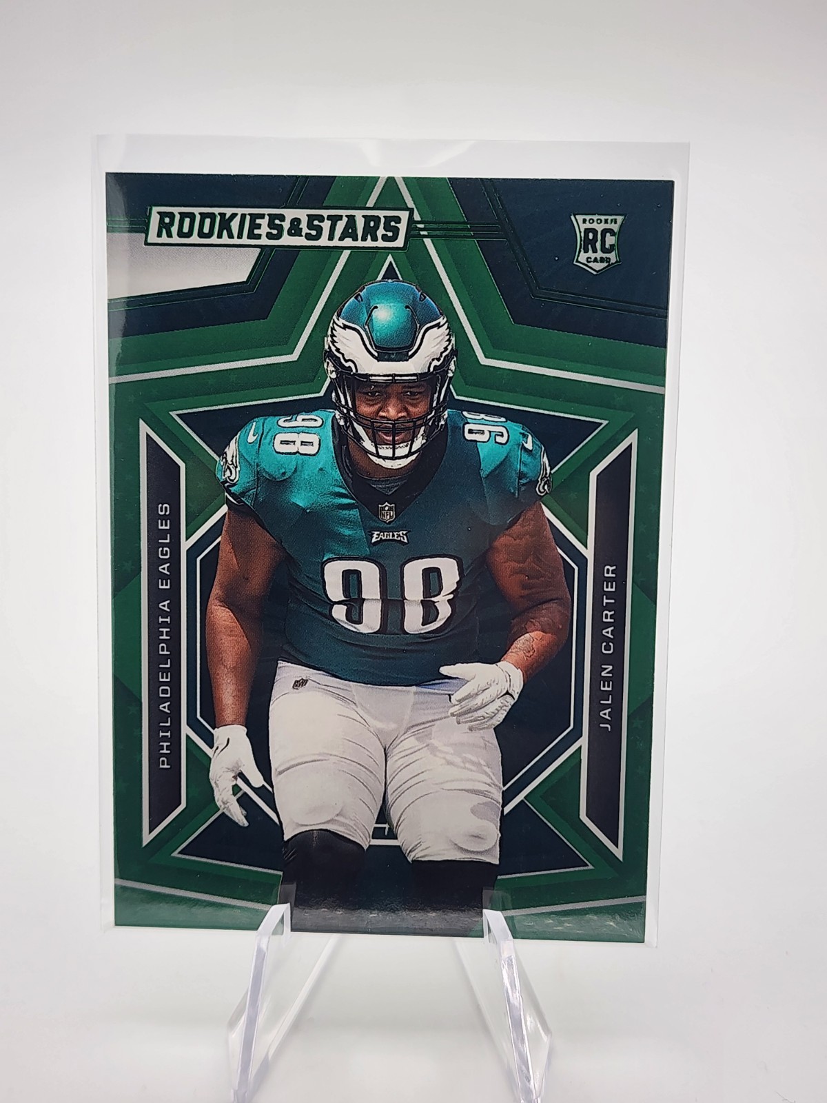 2023 Panini Rookies & Stars - Rookies Jalen Carter #148 Green (RC)