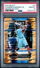 2022 Panini Select Concourse Vladimir Guerrero Jr. #73 Orange Pulsar /16 PSA 10