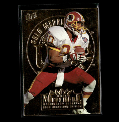 1995 Fleer Ultra - Brian Mitchell #341 Gold Medallion