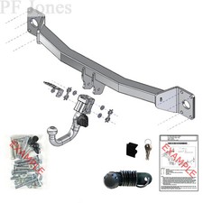 Tow-Trust Towbar for Audi Q7 SUV 2006-2015 - Detachable Tow Bar