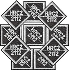 10 HRC2 2112 Replacement FR Patches Iron On Fire Retardant Pants Shirt Tag