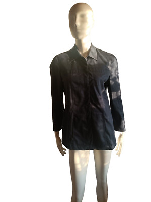 VERSE, Damen Hemd, Bluse, Marineblau, Gr.38, NEU