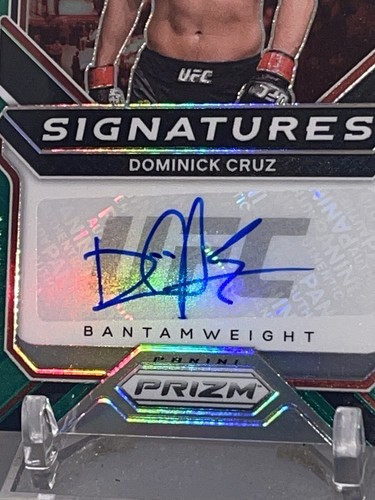 2021 PANINI PRIZM UFC SIGNATURES AUTO DONINICK CRUZ CARD No. SG-DCZ - Picture 8 of 11