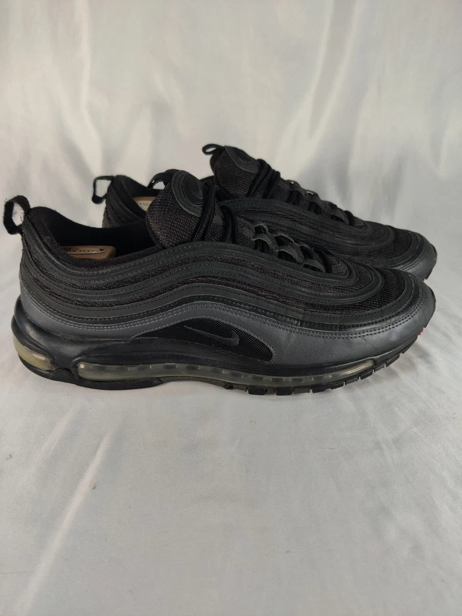 Size 13 Mens Nike Air Max 97 Black Metallic Hematite 921826 005
