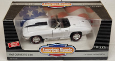 ERTL 1/18 - 1967 CORVETTE L-88, New (Ermine White - 7491)
