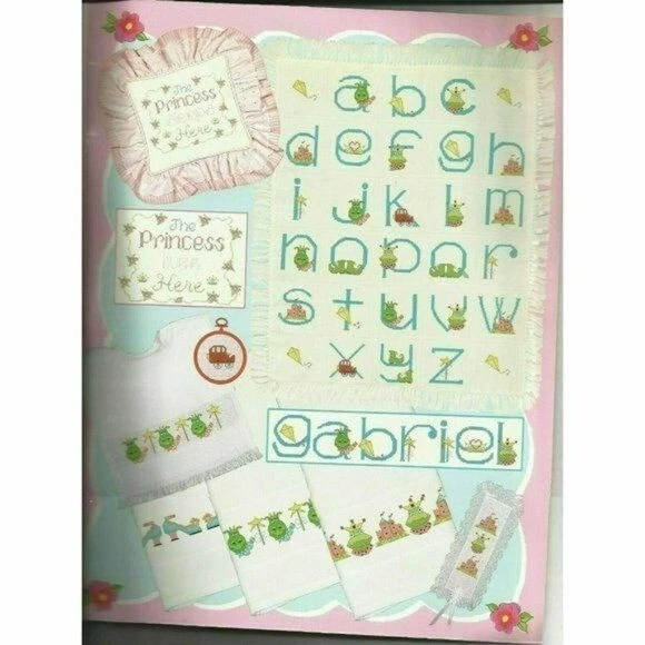 CROSS STITCH Alma Lynne Designs For Every Little Princess & Her Prince Patterns - Image 3 of 4