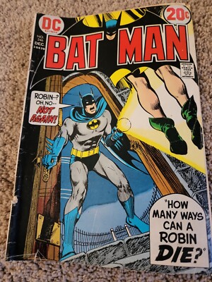 Batman #246 1972 How Many Times Can A Robin Die? DC COMICS