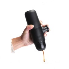 Portable Mini Coffee Maker Machine Espresso Capsule Shape Plastic Hand Press