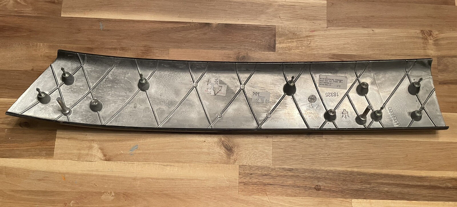 Maserati Quattroporte right front carbon fiber door trim, M139 Used
