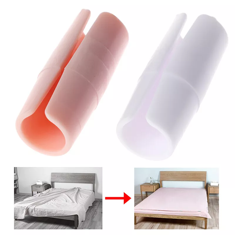 12pcs Bed Sheet Holder Clips Plastic Bed Sheet Clips No-slip Bed Sheet  Fastener Household Sheet Fixing Clamp Keeping Your Sheets On Your Mattress  No E