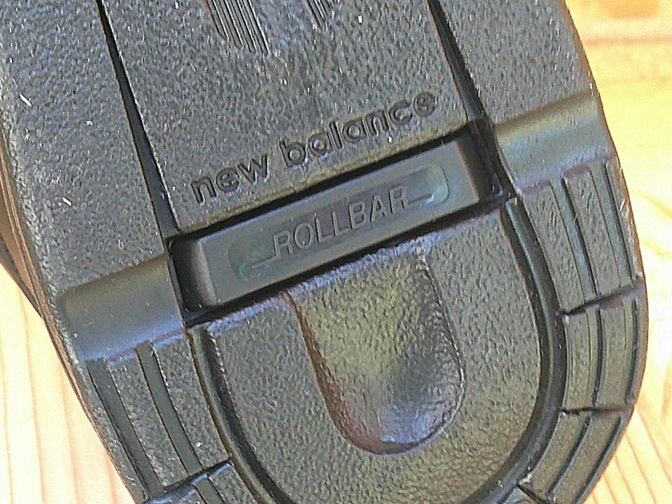 New Balance 812 MW812BK Black Leather Walking Comfort Shoes Mens 13 B