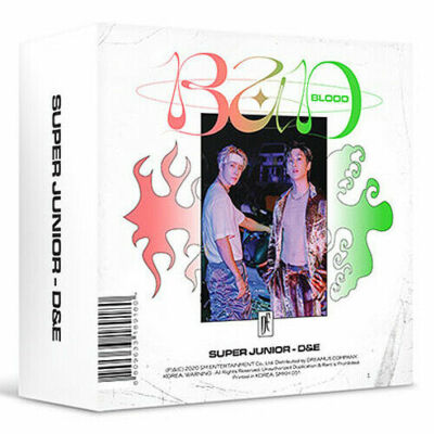 SUPER JUNIOR D&E [BAD BLOOD] 4th Mini Kihno Album KIT+Photo Book+2 Card